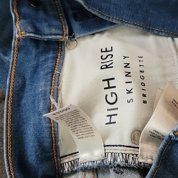 Lucky Brand BRIDGETTE Hi-Rise Skinny 00/24x26 Blue - Picture 4 of 7